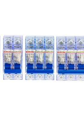 1PCS Transparent DZ47-63 1P 2P 3P 4Pin DC 6A 10A 16A 20A 25A