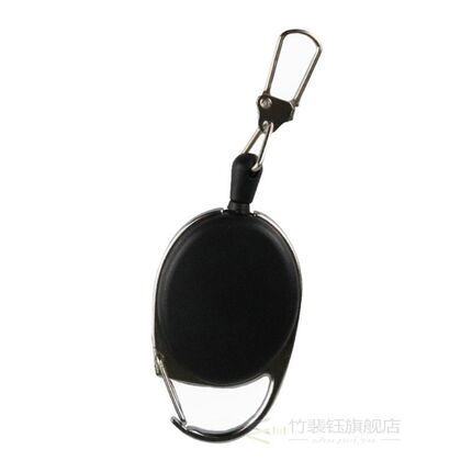 Retractable Keychain Creative Easy Pull Buckle Key Ring Anti