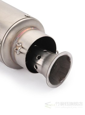 1pc 60mm Universal Exhaust DB Killer Baffle Removable Silenc