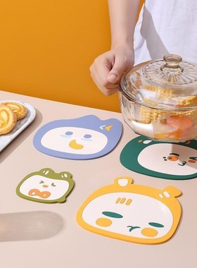 High Quality Table Mat Cute Heat Insulation Silicone Placema