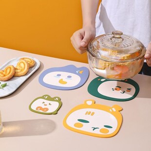 High Quality Table Mat Cute Heat Insulation Silicone Placema