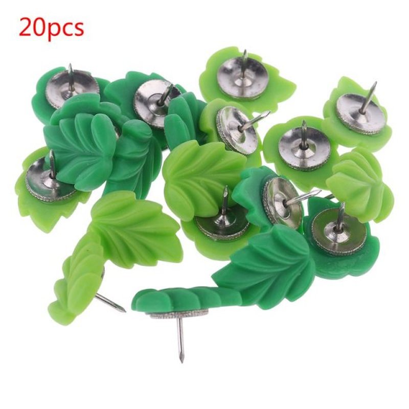 20pcs/set Plastic+Metal Thumbtacks Map Pin Pushpin Cork Boar