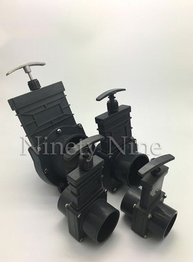 DN32-DN150 PVC Gate Valve RV TRAILER VAN Spigot Valve Assemb