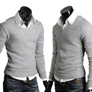 Long Sweater Winter Warm Men Cotton Sleeve Casual Sweatshirt