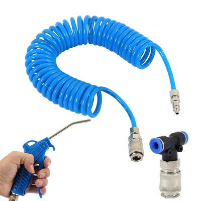 Heavy Duty Air Duster Blow G un 5M Recoil Hose Dust Blow Gu