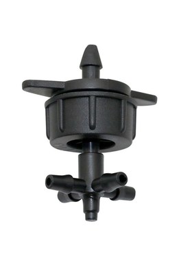 Irrigation 2L/4L/8L Steady flow dripper with 4-way cross