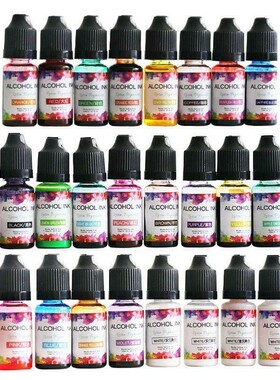 DIY Art Craft Supplies Epoxy Resin Alcohol Ink Pigt Liquid C