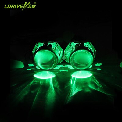 Car Styling LED Demon Evil Eyes Light Single Bead RGB App Co