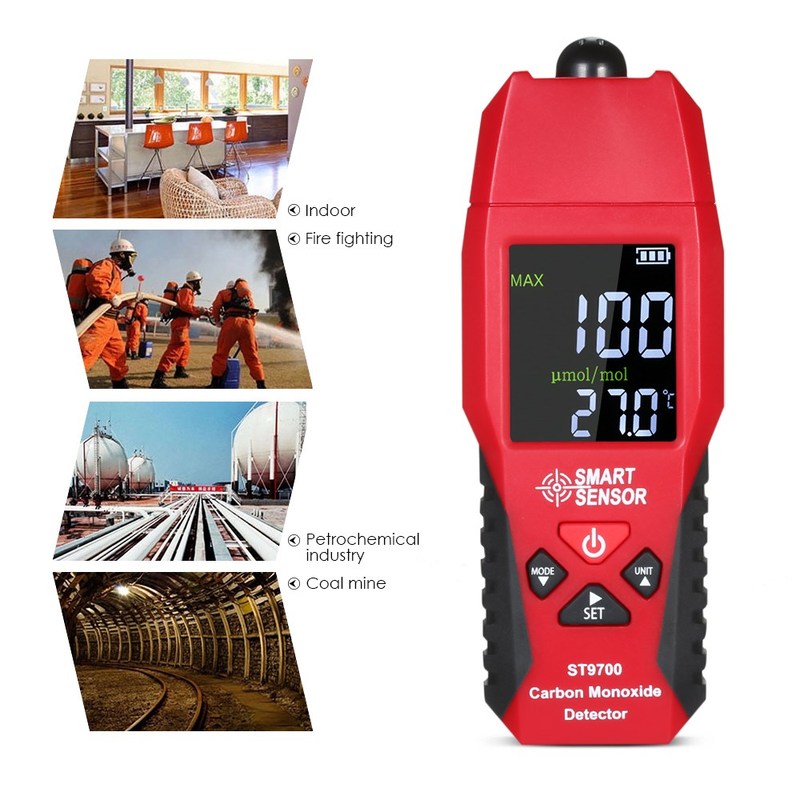 Smart Sensor ST9700 High Precision Carbon Monoxide Meter Mon
