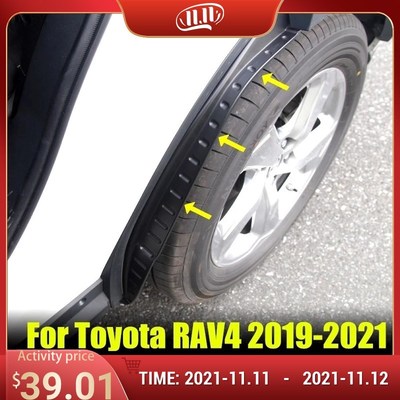 2Pcs Fender Car Mudguard Refit Rear Tire Fender Special Deco