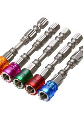 Magnetic Driver Bits 1/4 Inch Hexagonal Shank 65MM Length Un