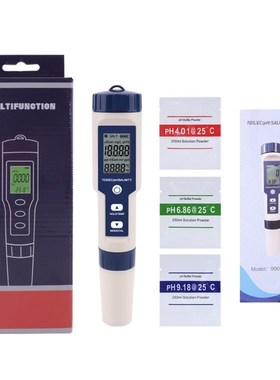 \r5 in 1 Salinity Meter High Accuracy Waterproof Water Quali