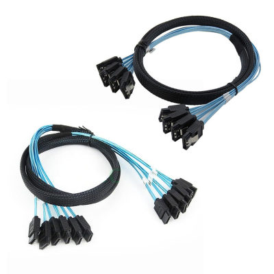 SATA III 6Gbps SAS Cable for Server SATA 7 Pin to SATA 7 Pin