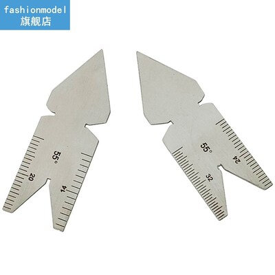 1pcs Center Gauge 55  60 Angle Degrees Template Inch Metric