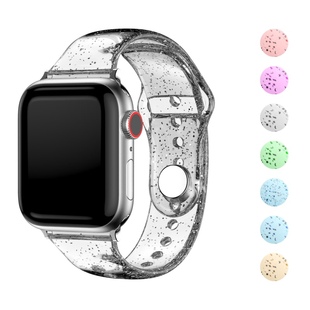 Soft Silicone Bands for Apple Watch Strap 45mm 41mm 44mm