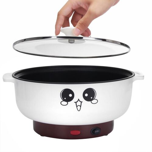 26cm 3.6L Electric Cooker Mini Hot Pot Boiler Multifunction