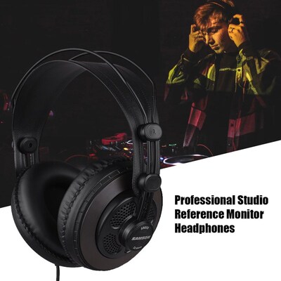 SAMSON SR850 Professional Studio Monitor Headphones Dynamic