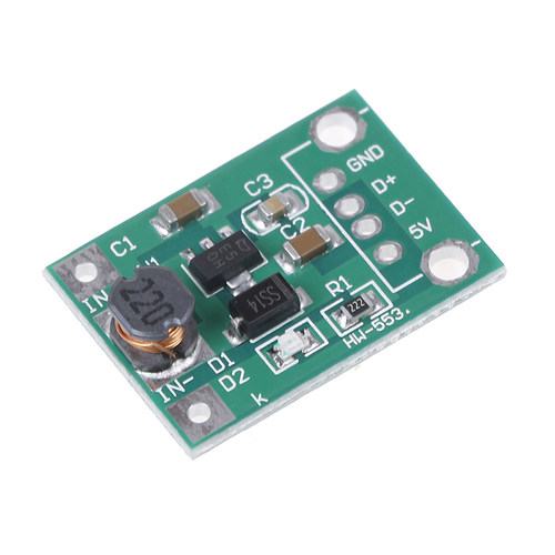 With Enable ON/OFF DC-DC 0.9V To 5V Step-up Boost Converter