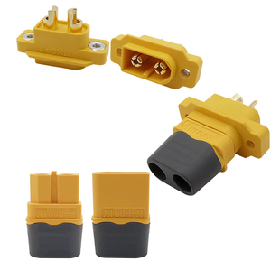 2Pcs XT60 Male Female XT60E-M Mountable XT60H Plug Connector