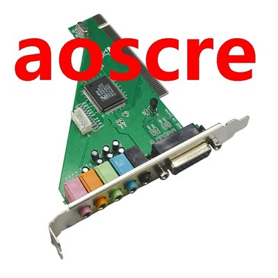 CMI8738 Chipset Stereo Sound PCI Port o Card Supports 2/4CH