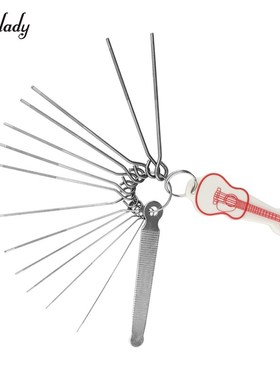 13 Sizes Guitar Nut Files with Bridge Pin Puller Remover