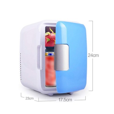 4L Mini Home Refrigerator Fridge Small Portable Dual-use Ele