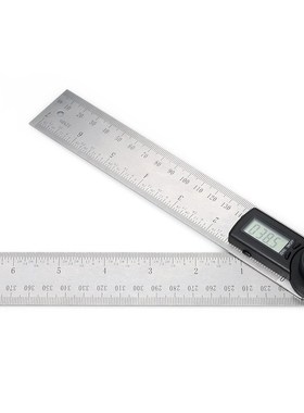 GemRed 2-in-1 Digital Angle Rule Goniometer Angle Gauge Stai