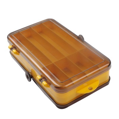 Portable Outdoor Fishing Tackle Box Waterproof Double-sided