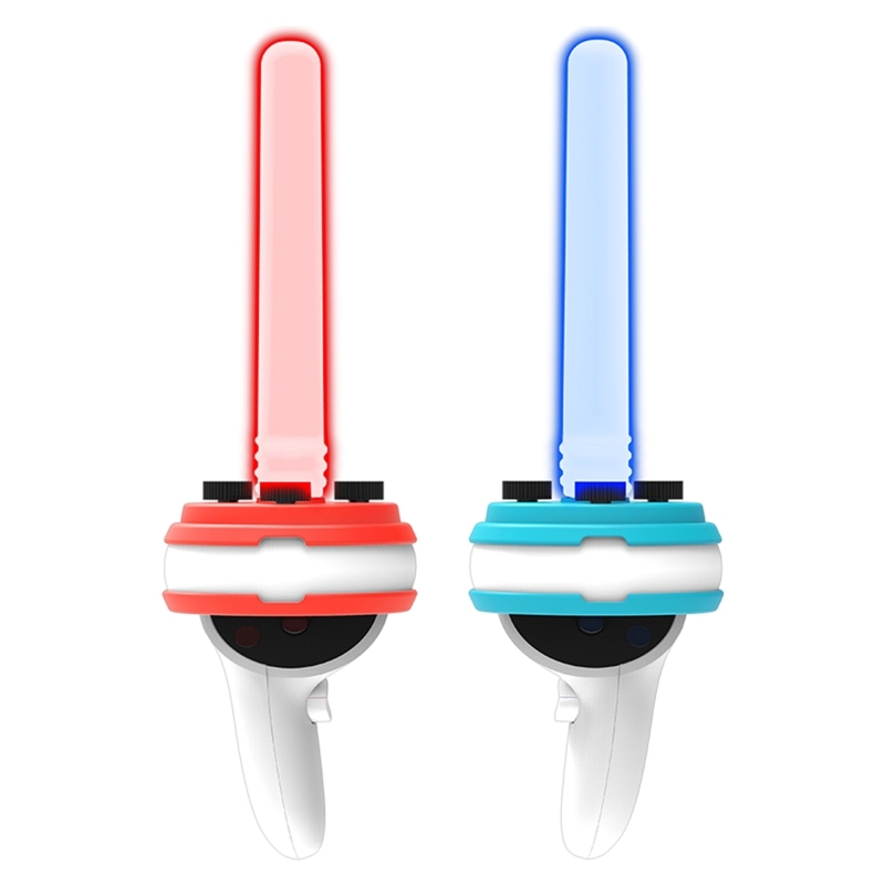 Dual Handle Extension Grips Lightsabers Compatible with Ques