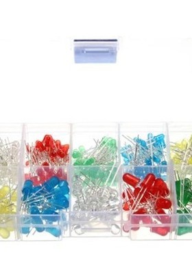 200pcs/lot 3mm 5mm LED Diode Assorted Kit LED light-emitting