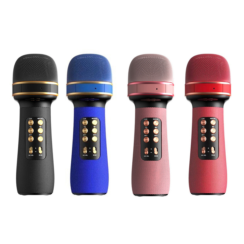 WS-898 Karaoke Bluetooth-Compatible Microphone Handheld Wire