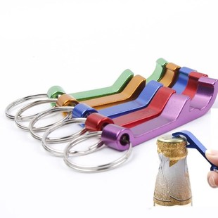 Color Keychain Beer Bottle Opener Portable 4 In 1 Bottle Ope