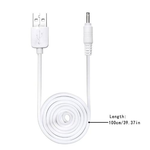 USB to DC 3.5V Charging Cable Replacement for foreo Luna/Lun