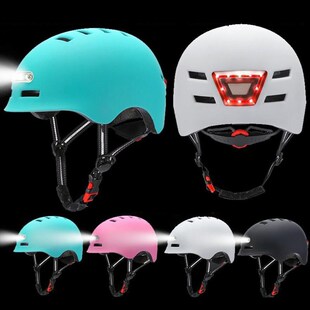 Helmet-Lighting Skateboard Safety-Head-Protector Riding-Roll