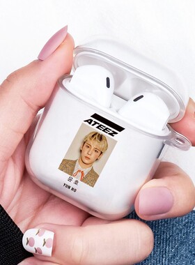 ATEEZ HongJoong SeongHWA Earphone Case for Aipods 1 2 Soft