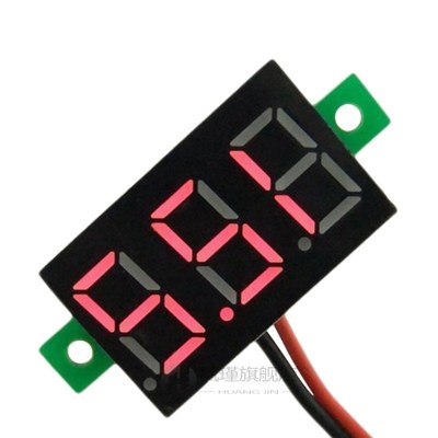 LCD Display Mini Digital 4.5V-30V Voltmeter Tester Voltage P