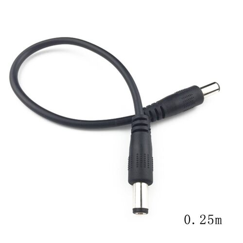 DC Power Plug 5.5 x 2.1mm Male To 5.5 x 2.1mm Male  Adap