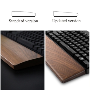 Ergonomic SandalWood Keyboard Wrist Pad Rest Support for Pai