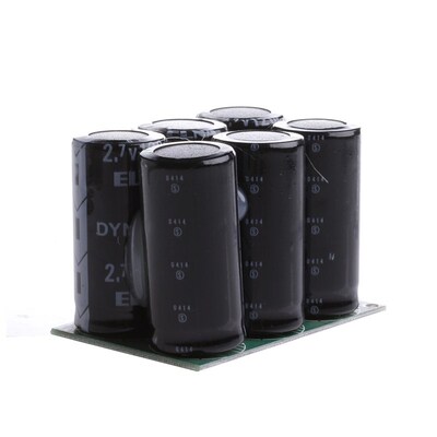 Farad Capacitor 2.7V 120F 6Pcs Super Capacitor With Protecti