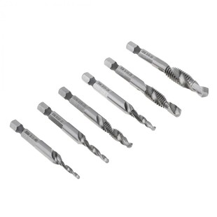 6pcs/lot Drill Bits Set 1/8-3/8 Inch Metal Drill HSS Combina