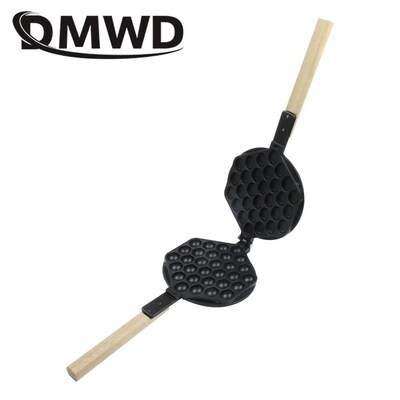 Commercial  s Bubble  Baking Pan Iron Hongkong Waffle ette