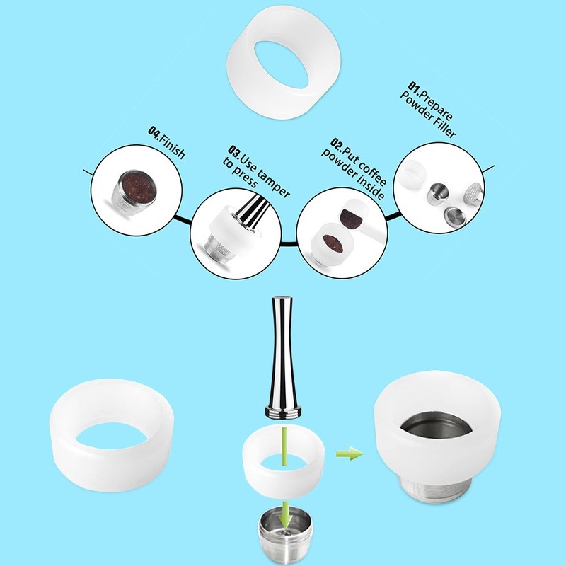 iCafilas  Cafeteira Expresso Nespresso inissia 19 bar Refill