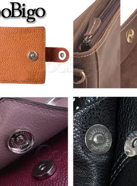 10set Metal 14mm 18mm Magnetic Snap Fasteners Clasps Buttons