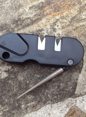 4in1 Spyderco Paramilitary 2 Pocket Knives Blade Sharpener K