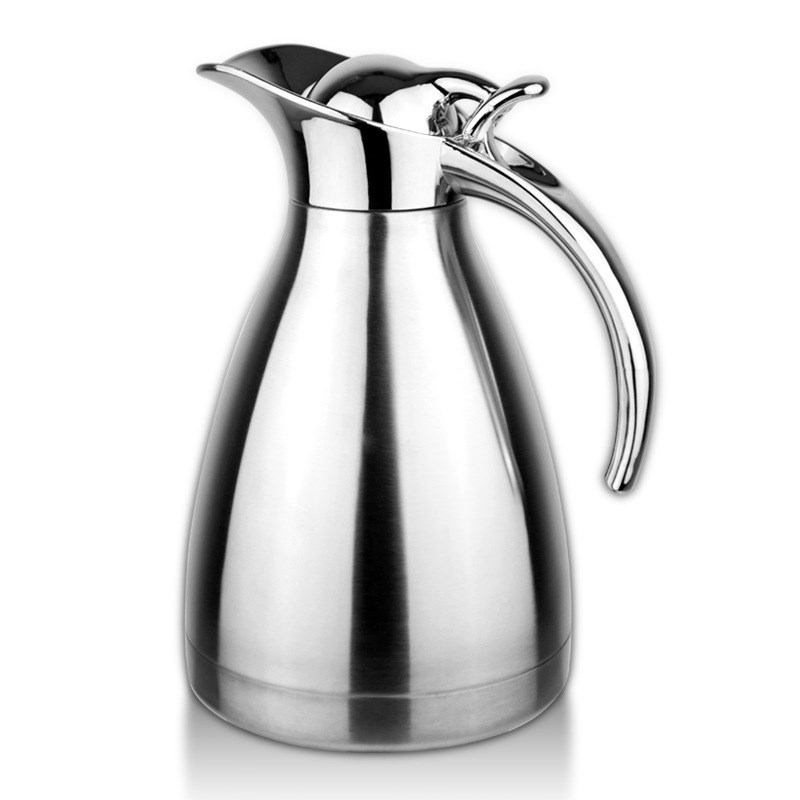 1L 1.5L 2L Double stainless steel coffee pot Vacuum insulati