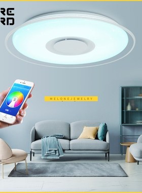 Modern LED Ceiling Lights APP Control 36W 52W RGB Dimng Blue