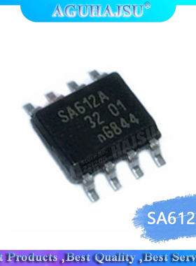 5PCS  SA612A SA612 NE612 NE612A SOP8 Double-balanced mixer a