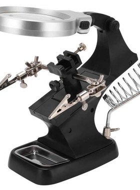 Reading Magnifier Multipurpose 10 LED Lights Desktop Magnify