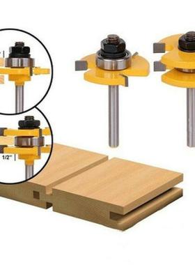 2pcs/set 3-tooth ball T cutter ball 2-piece set of tenon joi