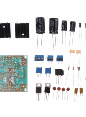 Fused LM317+LM337 Postive Negative Dual Card Power Adapter E